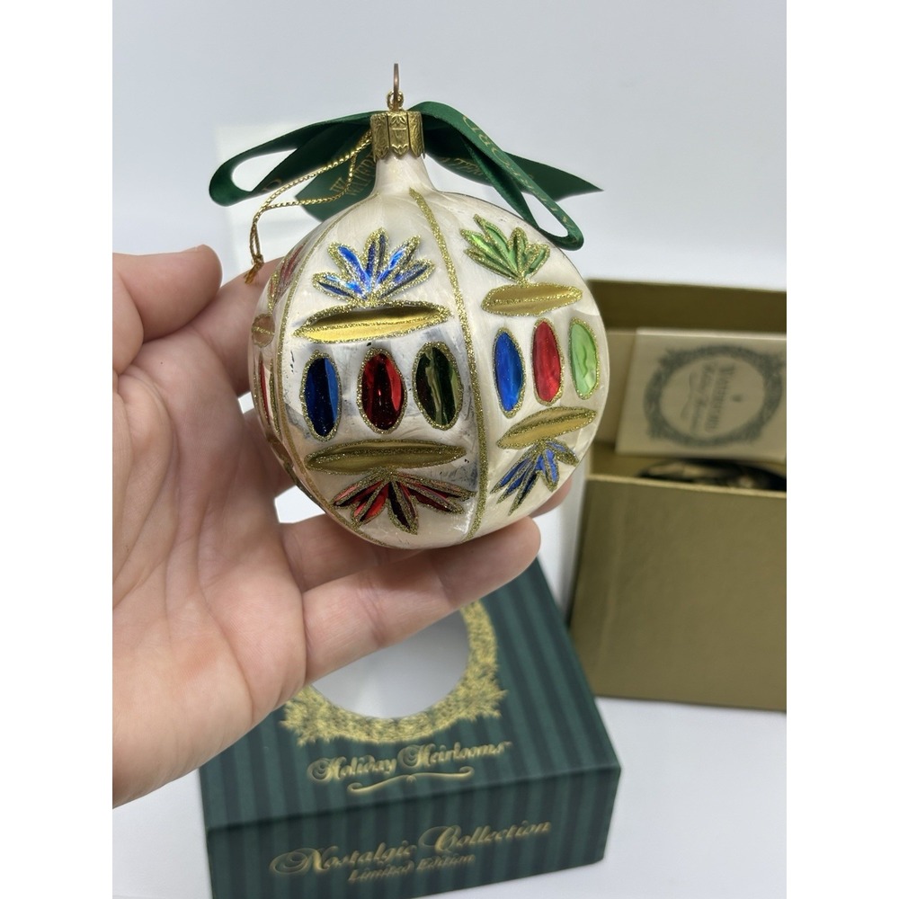 Waterford Holiday Heirloom Ornaments - New Box
